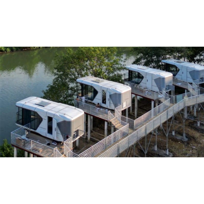 How has space capsule accommodation revolutionized the modern travel experience?